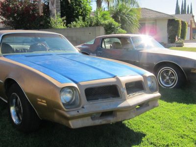 Pat McKinney owned 1970 Firebirds